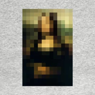 The pixelated MonaLisa T-Shirt